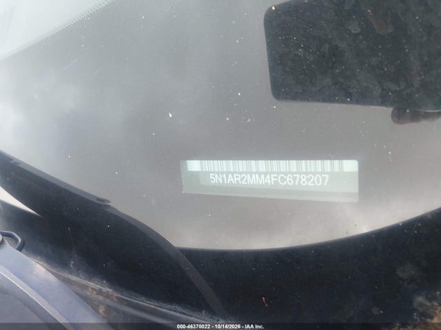 46370022 :رقم المزاد ، 5N1AR2MM4FC678207 vin ، 2015 Nissan Pathfinder S مزاد بيع