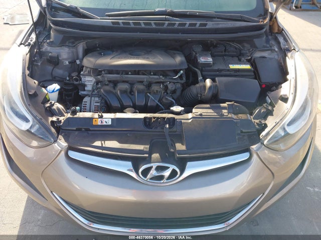 Aukcja sprzedaży 2016 Hyundai Elantra Se, vin: 5NPDH4AE7GH789496, numer aukcji: 46370056
