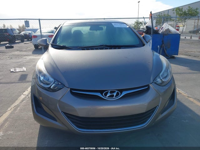 Aukcja sprzedaży 2016 Hyundai Elantra Se, vin: 5NPDH4AE7GH789496, numer aukcji: 46370056