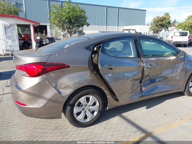 Aukcja sprzedaży 2016 Hyundai Elantra Se, vin: 5NPDH4AE7GH789496, numer aukcji: 46370056