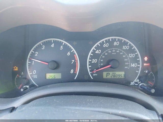 46370066 :رقم المزاد ، 1NXBU40E99Z033998 vin ، 2009 Toyota Corolla Le مزاد بيع