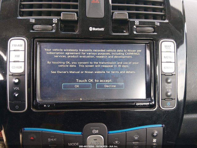 Auction sale of the 2014 Nissan Leaf Sv, vin: 1N4AZ0CP9EC340018, lot number: 46370204