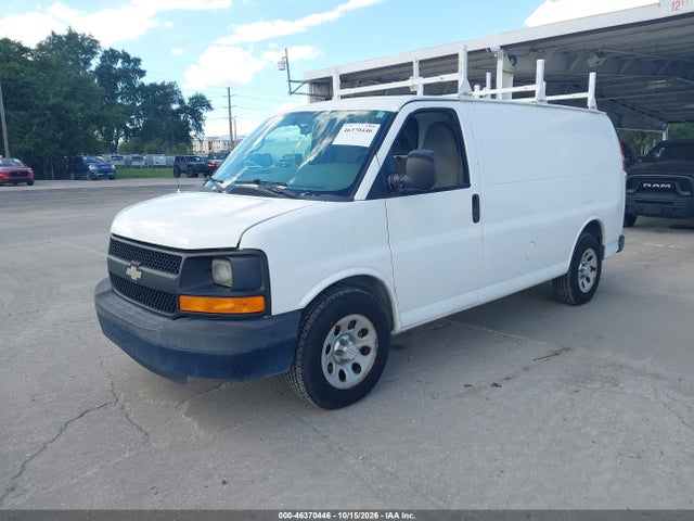 46370446 :رقم المزاد ، 1GCSGAFX0E1114306 vin ، 2014 Chevrolet Express 1500 Work Van مزاد بيع