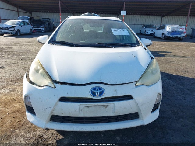 2012 Toyota Prius C Two მანქანა იყიდება აუქციონზე, vin: JTDKDTB37C1502542, აუქციონის ნომერი: 46370533