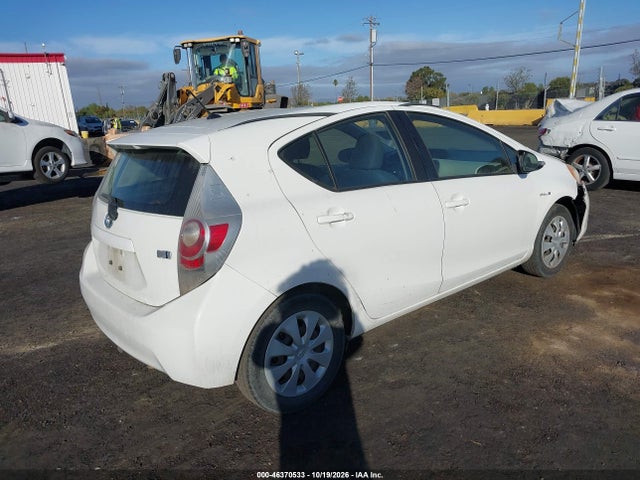 2012 Toyota Prius C Two მანქანა იყიდება აუქციონზე, vin: JTDKDTB37C1502542, აუქციონის ნომერი: 46370533
