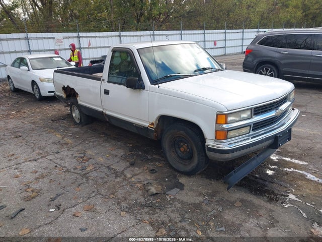 1997 Chevrolet C1500 Fleetside მანქანა იყიდება აუქციონზე, vin: 1GCEC14W1VZ166354, აუქციონის ნომერი: 46370599