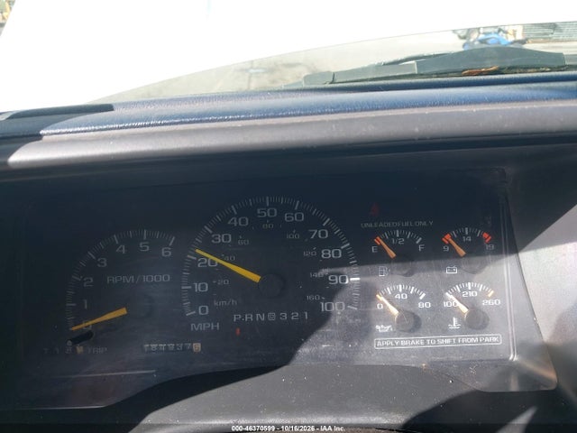 1997 Chevrolet C1500 Fleetside მანქანა იყიდება აუქციონზე, vin: 1GCEC14W1VZ166354, აუქციონის ნომერი: 46370599
