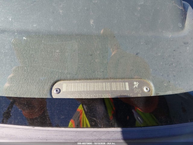 Aukcja sprzedaży 2000 Nissan Frontier Xe, vin: 1N6DD26S6YC373092, numer aukcji: 46370695