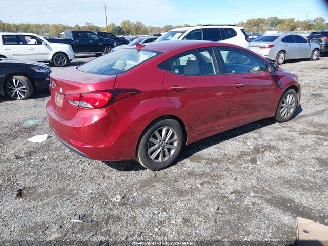 Продаж на аукціоні авто 2015 Hyundai Elantra Se, vin: 5NPDH4AE8FH582419, номер лоту: 46370741