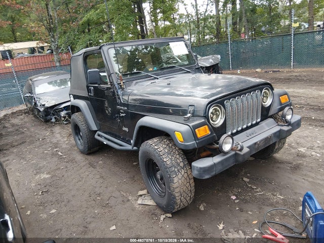 46370761 :رقم المزاد ، 1J4FA49S6YP701206 vin ، 2000 Jeep Wrangler Sport مزاد بيع