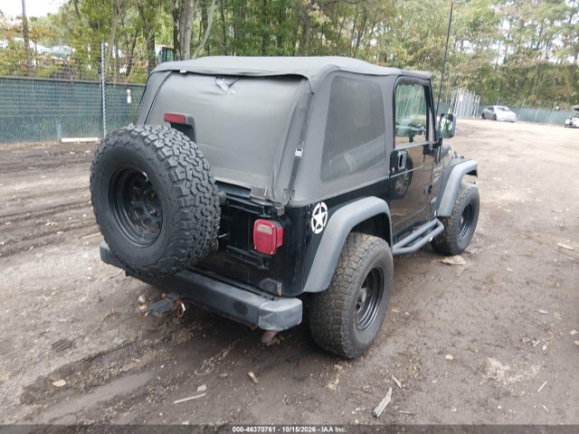 Продаж на аукціоні авто 2000 Jeep Wrangler Sport, vin: 1J4FA49S6YP701206, номер лоту: 46370761