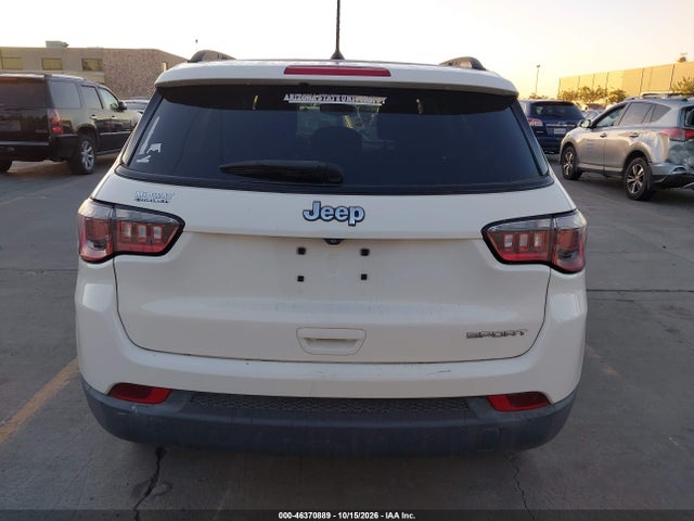 2018 Jeep Compass Sport Fwd მანქანა იყიდება აუქციონზე, vin: 3C4NJCABXJT416128, აუქციონის ნომერი: 46370889