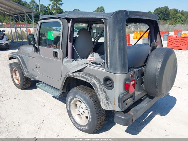 Aukcja sprzedaży 2002 Jeep Wrangler Se, vin: 1J4FA29P02P701242, numer aukcji: 46370890