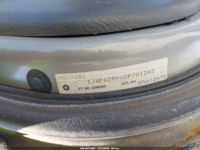 Aukcja sprzedaży 2002 Jeep Wrangler Se, vin: 1J4FA29P02P701242, numer aukcji: 46370890