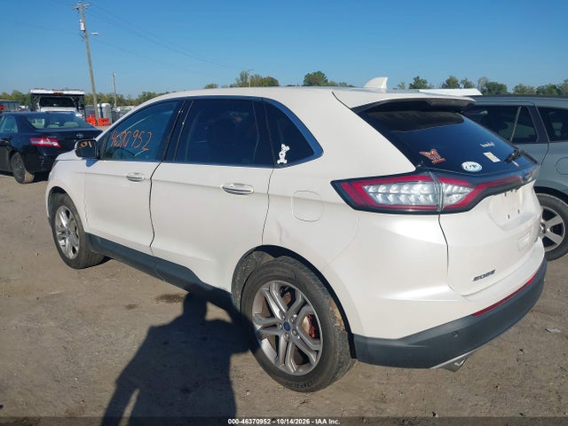 2017 Ford Edge Titanium მანქანა იყიდება აუქციონზე, vin: 2FMPK4K9XHBB91086, აუქციონის ნომერი: 46370952