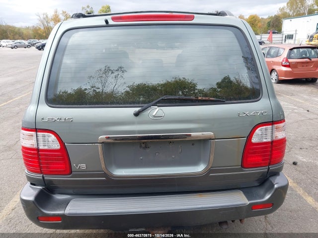 2001 Lexus Lx 470 მანქანა იყიდება აუქციონზე, vin: JTJHT00W513503860, აუქციონის ნომერი: 46370975