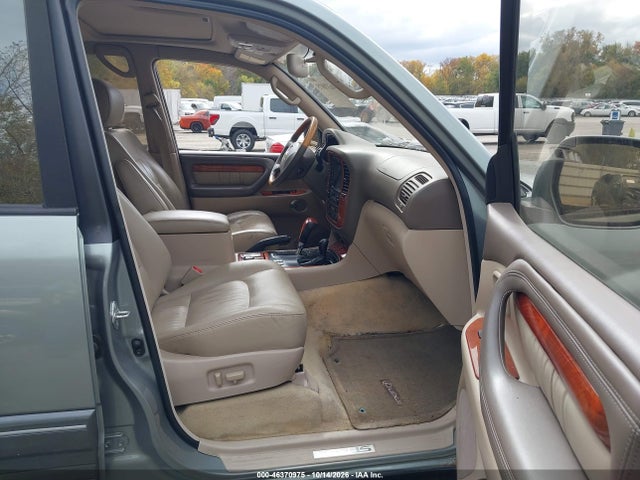2001 Lexus Lx 470 მანქანა იყიდება აუქციონზე, vin: JTJHT00W513503860, აუქციონის ნომერი: 46370975