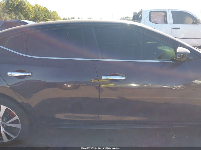 2017 Nissan Maxima 3.5 S მანქანა იყიდება აუქციონზე, vin: 1N4AA6APXHC399368, აუქციონის ნომერი: 46371328