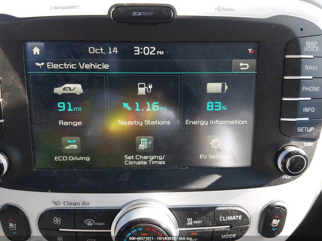 Продаж на аукціоні авто 2015 Kia Soul Ev +, vin: KNDJX3AE9F7002891, номер лоту: 46371511