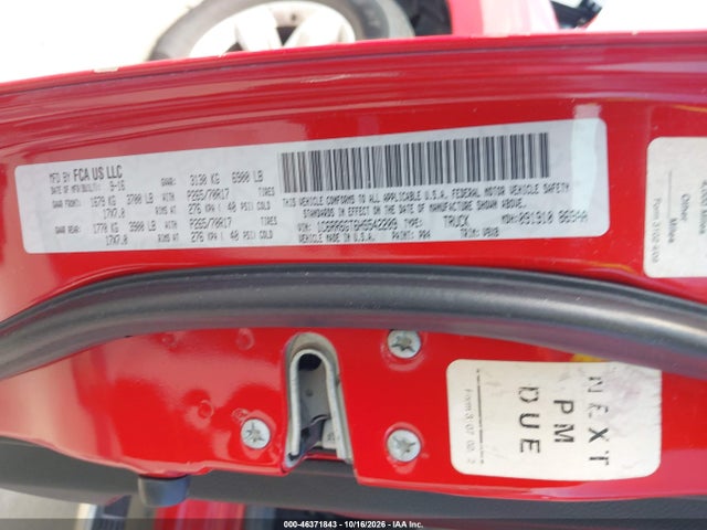 RAM 1500 2017 1C6RR6GT6HS542209 Image 9