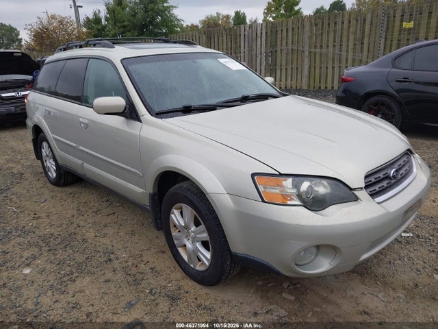 2005 Subaru Outback 2.5i Limited მანქანა იყიდება აუქციონზე, vin: 4S4BP62C357339912, აუქციონის ნომერი: 46371994