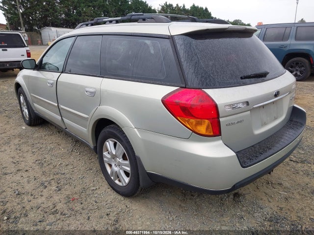 2005 Subaru Outback 2.5i Limited მანქანა იყიდება აუქციონზე, vin: 4S4BP62C357339912, აუქციონის ნომერი: 46371994