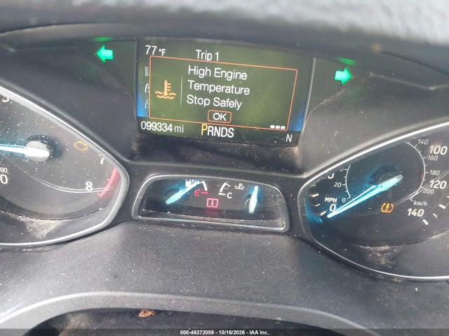 1FMCU0JD3HUE93465 Ford Escape Titanium