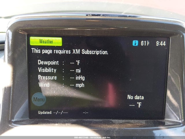 46372165 :رقم المزاد ، 1G1RD6E49CU101778 vin ، 2012 Chevrolet Volt مزاد بيع