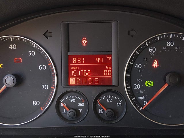 2007 Volkswagen Jetta Wolfsburg Edition მანქანა იყიდება აუქციონზე, vin: 3VWEG71K97M115517, აუქციონის ნომერი: 46372183