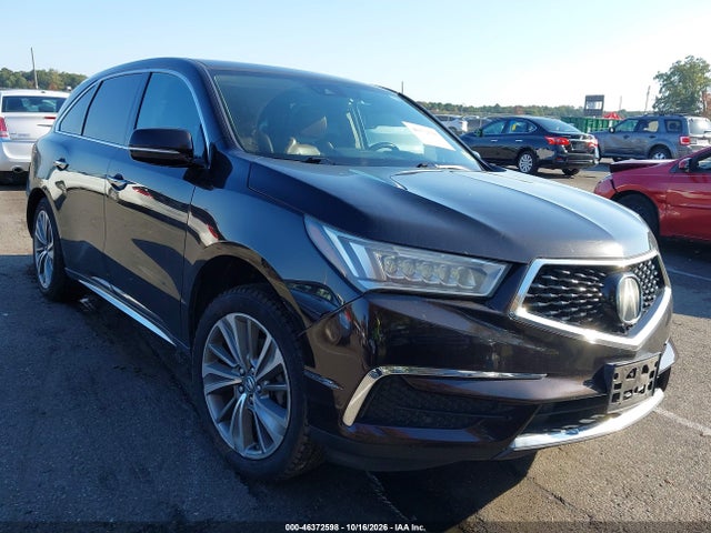 2017 Acura Mdx Technology Package მანქანა იყიდება აუქციონზე, vin: 5FRYD4H59HB032827, აუქციონის ნომერი: 46372598
