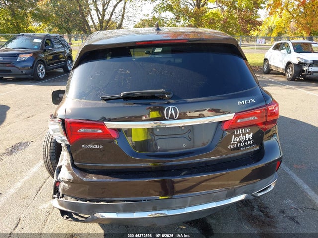 2017 Acura Mdx Technology Package მანქანა იყიდება აუქციონზე, vin: 5FRYD4H59HB032827, აუქციონის ნომერი: 46372598