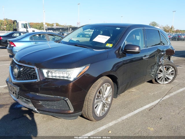2017 Acura Mdx Technology Package მანქანა იყიდება აუქციონზე, vin: 5FRYD4H59HB032827, აუქციონის ნომერი: 46372598