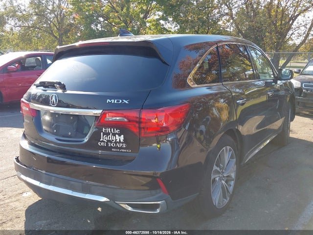 2017 Acura Mdx Technology Package მანქანა იყიდება აუქციონზე, vin: 5FRYD4H59HB032827, აუქციონის ნომერი: 46372598