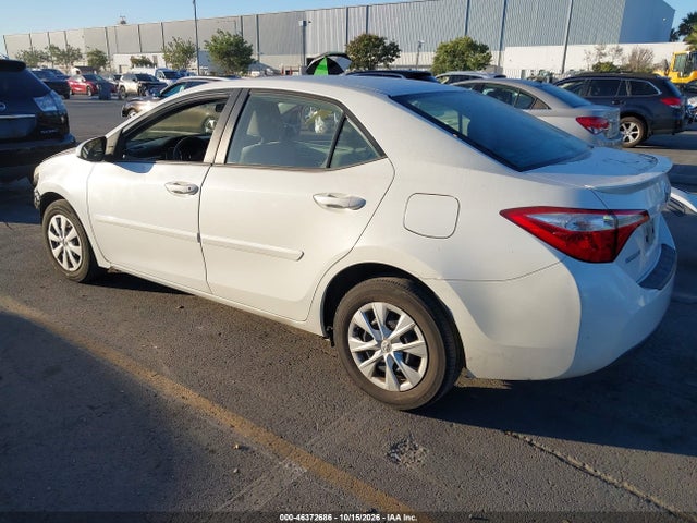 Продаж на аукціоні авто 2015 Toyota Corolla Le Eco, vin: 5YFBPRHE1FP326073, номер лоту: 46372686