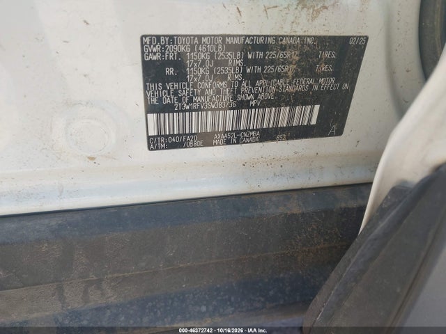 2T3W1RFV3SW383736 Toyota Rav4 Xle