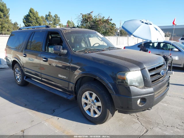 2007 Ford Expedition El Limited მანქანა იყიდება აუქციონზე, vin: 1FMFK20557LA29333, აუქციონის ნომერი: 46373149