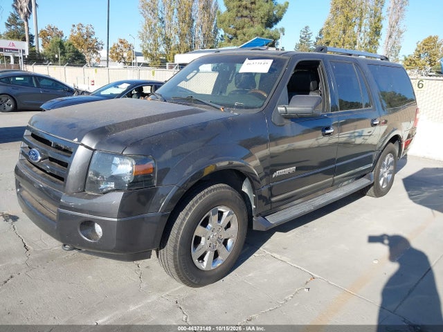 2007 Ford Expedition El Limited მანქანა იყიდება აუქციონზე, vin: 1FMFK20557LA29333, აუქციონის ნომერი: 46373149