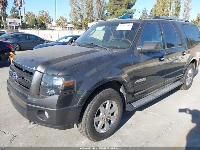 2007 Ford Expedition El Limited მანქანა იყიდება აუქციონზე, vin: 1FMFK20557LA29333, აუქციონის ნომერი: 46373149