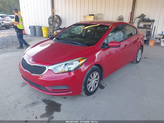 2016 Kia Forte Lx მანქანა იყიდება აუქციონზე, vin: KNAFK4A60G5564319, აუქციონის ნომერი: 46373403