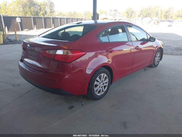 2016 Kia Forte Lx მანქანა იყიდება აუქციონზე, vin: KNAFK4A60G5564319, აუქციონის ნომერი: 46373403