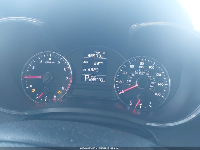 2016 Kia Forte Lx მანქანა იყიდება აუქციონზე, vin: KNAFK4A60G5564319, აუქციონის ნომერი: 46373403