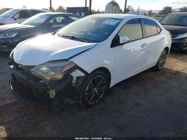2015 Toyota Corolla S Plus მანქანა იყიდება აუქციონზე, vin: 5YFBURHE6FP323596, აუქციონის ნომერი: 46373937