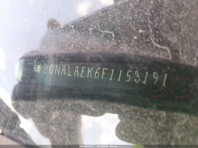 46374117 :رقم المزاد ، 2GNALAEK6F1153191 vin ، 2015 Chevrolet Equinox Ls مزاد بيع
