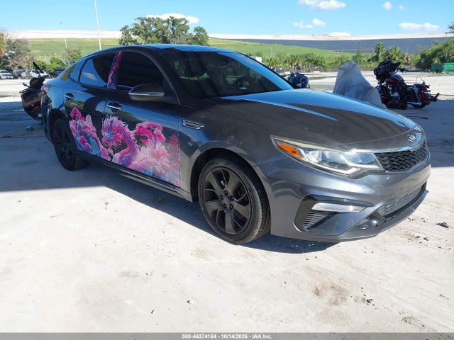2019 Kia Optima S მანქანა იყიდება აუქციონზე, vin: 5XXGT4L39KG288931, აუქციონის ნომერი: 46374164