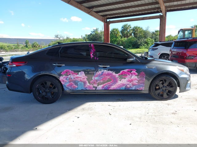 2019 Kia Optima S მანქანა იყიდება აუქციონზე, vin: 5XXGT4L39KG288931, აუქციონის ნომერი: 46374164