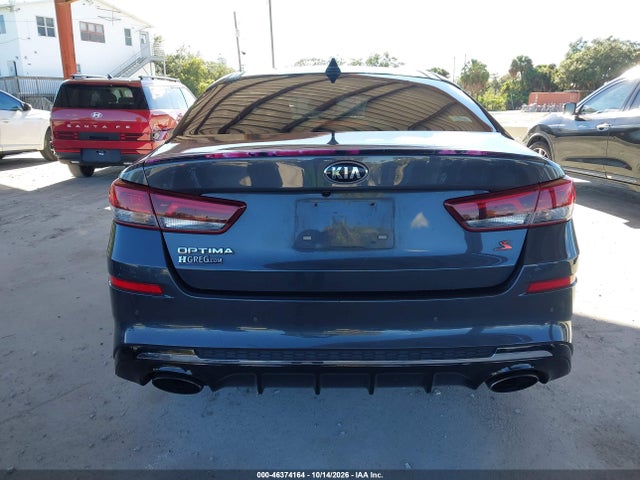 2019 Kia Optima S მანქანა იყიდება აუქციონზე, vin: 5XXGT4L39KG288931, აუქციონის ნომერი: 46374164