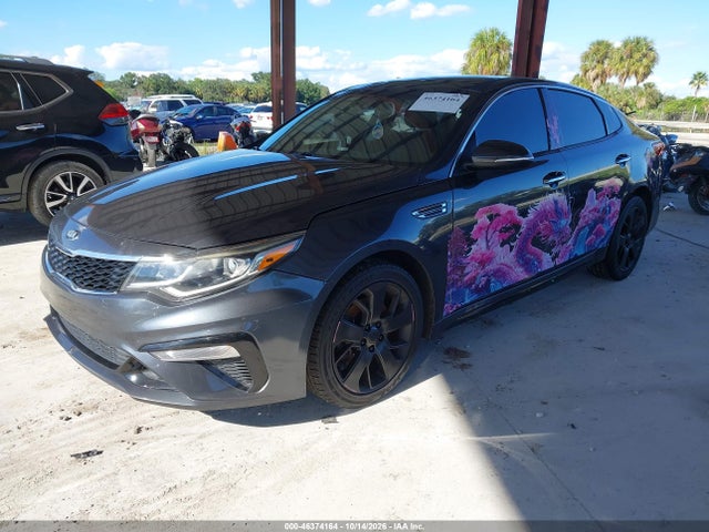 2019 Kia Optima S მანქანა იყიდება აუქციონზე, vin: 5XXGT4L39KG288931, აუქციონის ნომერი: 46374164