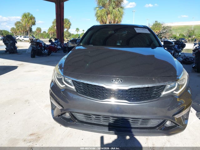 2019 Kia Optima S მანქანა იყიდება აუქციონზე, vin: 5XXGT4L39KG288931, აუქციონის ნომერი: 46374164