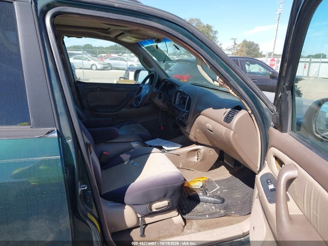 46374467 :رقم المزاد ، 5TDZT38AX1S043160 vin ، 2001 Toyota Sequoia Limited V8 مزاد بيع