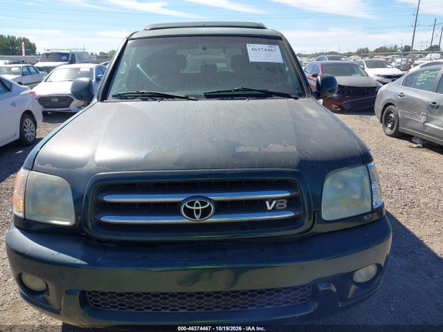 46374467 :رقم المزاد ، 5TDZT38AX1S043160 vin ، 2001 Toyota Sequoia Limited V8 مزاد بيع